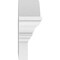 Ekena Millwork Segment Arch W/ Flankers 3 Spoke Architectural Grade PVC Pediment, 24"W x 7"H x 2-1/2"P PEDPS024X070SGF03 - alternate 3